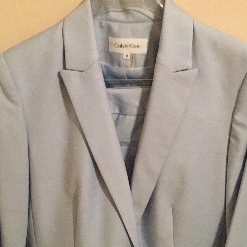 Just in time for Spring classic  blue pants suit